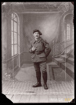Portrait d'un militaire français (Le Val-d'Ajol)