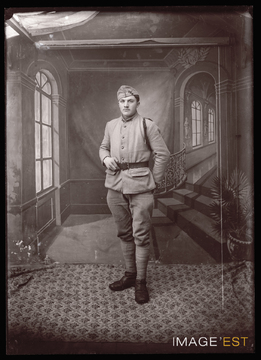 Portrait d'un militaire français (Le Val-d'Ajol)
