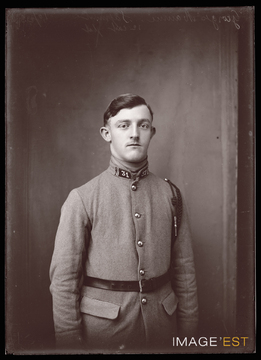 Portrait d'un militaire français (Le Val-d'Ajol)
