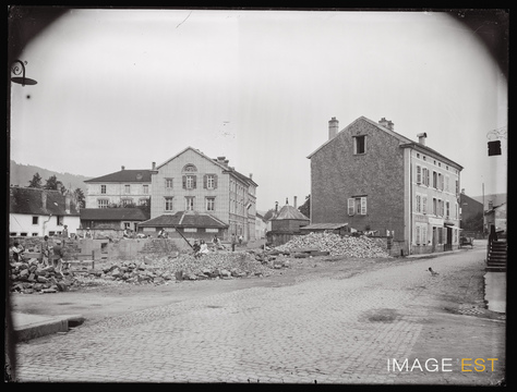 Chantier de construction (Le Val-d'Ajol)