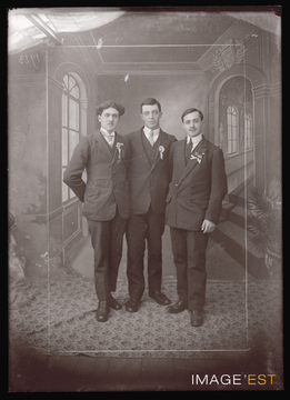 Groupe de conscrits (Le Val-d'Ajol)