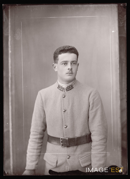 Portrait d'un militaire français (Le Val-d'Ajol)
