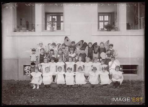 Photographie de classe (Le Val-d'Ajol)