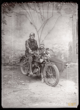 Motocycliste (Le Val-d'Ajol)