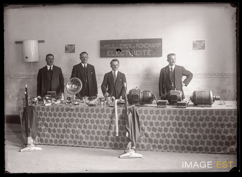 Stand de la Société des Houillères de Ronchamp (Le Val-d'Ajol)