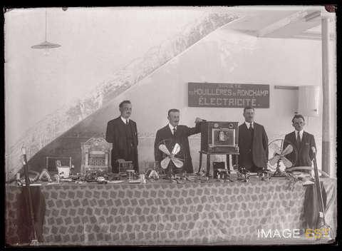 Stand de la Société des Houillères de Ronchamp (Le Val-d'Ajol)