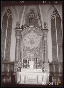 Autel d'une église (Le Val-d'Ajol)