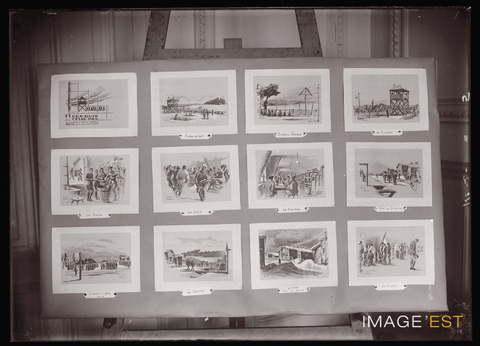 Exposition de la Croix-Rouge française (Le Val-d'Ajol)