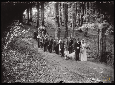 Photographie de mariage (Le Val-d'Ajol)