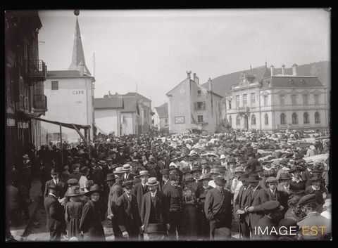 Marché aux bestiaux (Le Val-d'Ajol)
