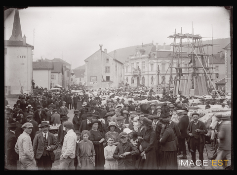 Marché aux bestiaux (Le Val-d'Ajol)