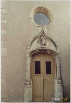Porte de l'église Saint-Melaine (Vandoeuvre-lès-Nancy)
