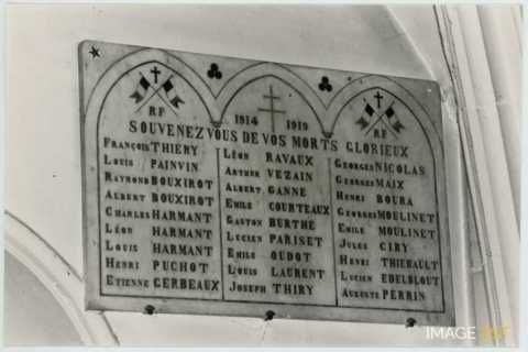 Plaque commémorative (Vandoeuvre-lès-Nancy)