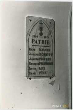 Plaque commémorative (Vandoeuvre-lès-Nancy)