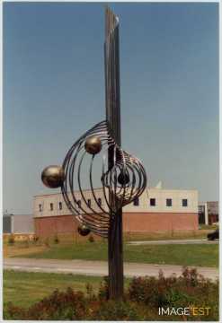 Sculpture au Technopôle de Brabois (Vandoeuvre-lès-Nancy)