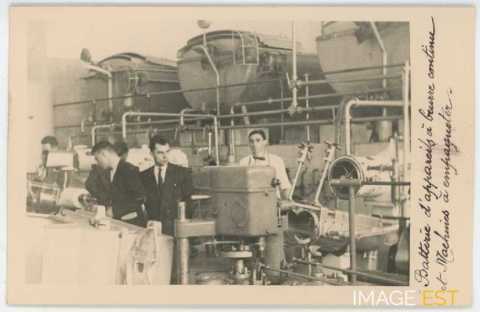 Batterie d'appareils à beurre