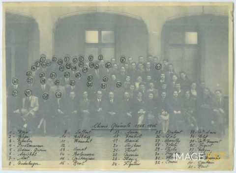Groupe d'étudiants et d'enseignants (Nancy)