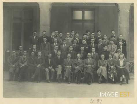 Groupe d'étudiants et d'enseignants (Nancy)