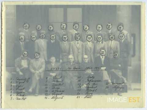Groupe d'étudiants et d'enseignants (Nancy)