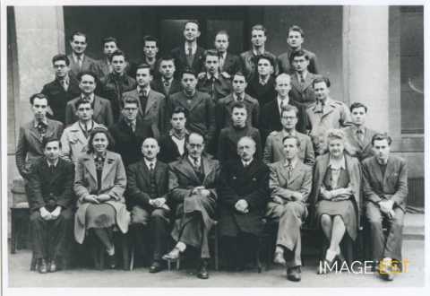 Groupe d'étudiants et d'enseignants (Nancy)