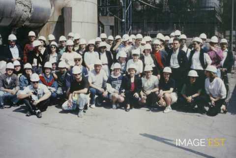 Groupe d'étudiants et d'enseignants (Nancy)