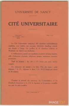 Cité universitaire de Monbois (Nancy)