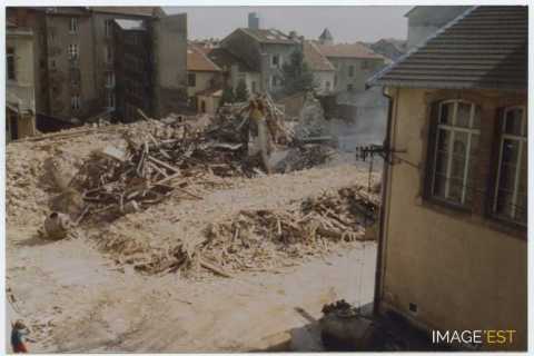 Chantier de démolition (Nancy)