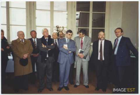 Inauguration d'un bâtiment (Nancy)