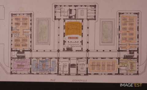 Plan de l'E.N.S.I.C. (Nancy)