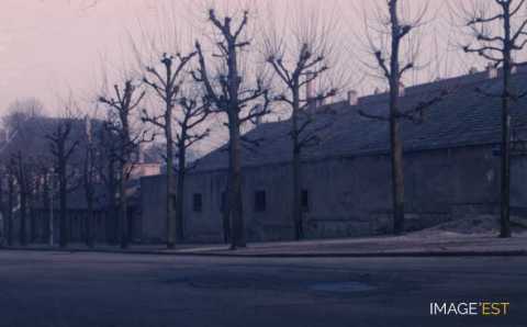 Ancien manège de la caserne Hugo rue Déglin (Nancy)