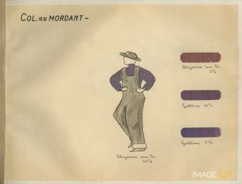 Dessin d'un homme au chapeau