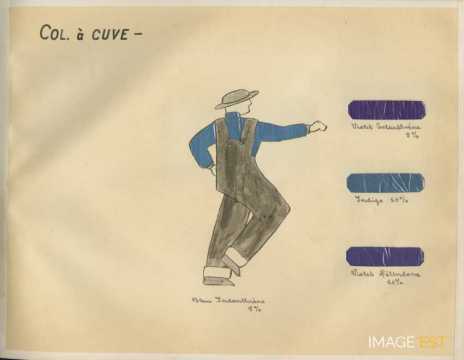 Dessin d'un homme au chapeau