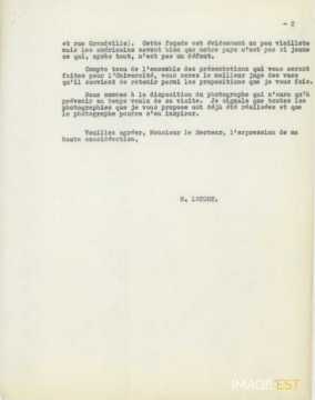 Lettre du 8 avril 1954 (ENSIC)