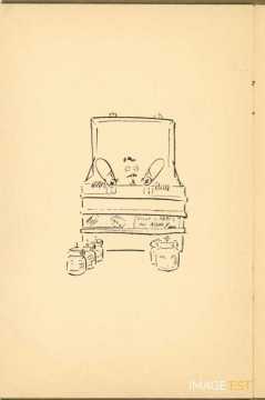 Caricature d'un professeur de l'I. C. N. (Nancy)