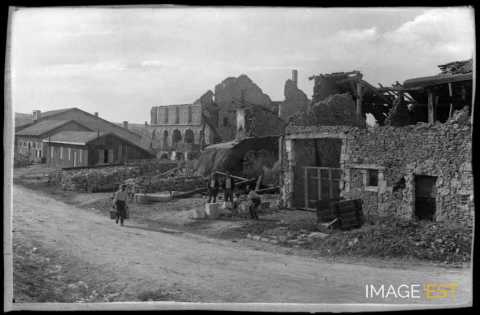 Village en ruine (Meuse)