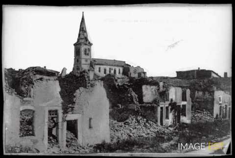 Forges-sur-Meuse en ruine (Meuse)