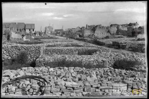 Village en reconstruction (Meuse)