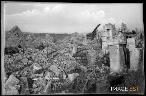 Village en ruine (Meuse)