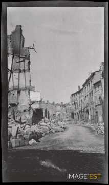 Rue détruite (Verdun)