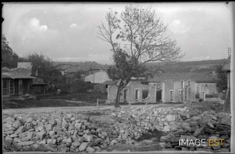 Village en ruine (Meuse)