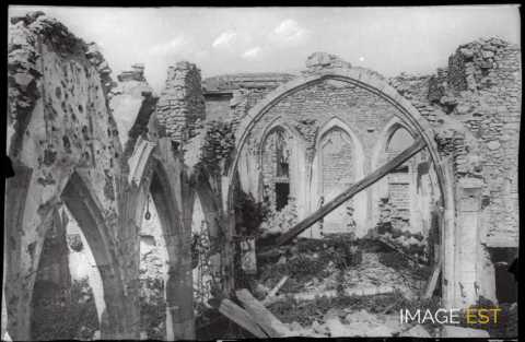 Église détruite (Meuse)