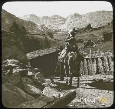 En montant au lac Noir (Zermatt)