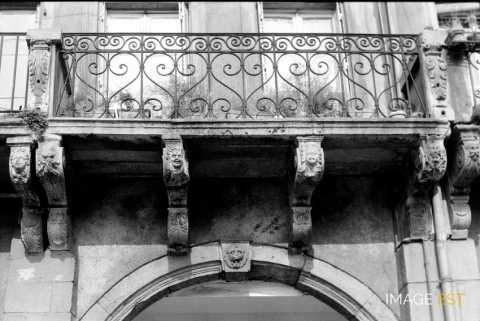 Balcon d'une maison (Metz)