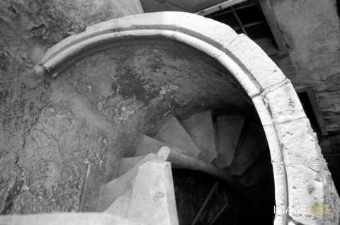 Escalier de la Maison dite des "Têtes" (Metz)