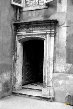 Porte d'entrée rue de la Haye (Metz)
