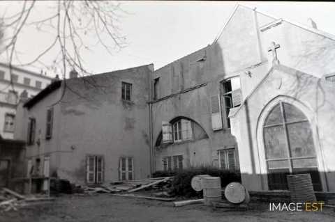 Cloître des Récollets en chantier (Metz)