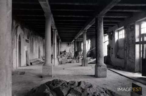 Cloître des Récollets en chantier (Metz)
