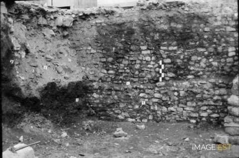 Fouilles archéologiques au cloître des Récollets (Metz)