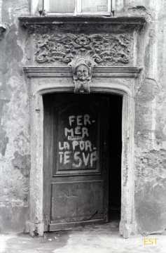 Ancienne porte de maison 31, rue du Champé (Metz)