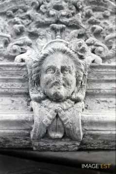 Détail d'un mascaron 31, rue du Champé (Metz)